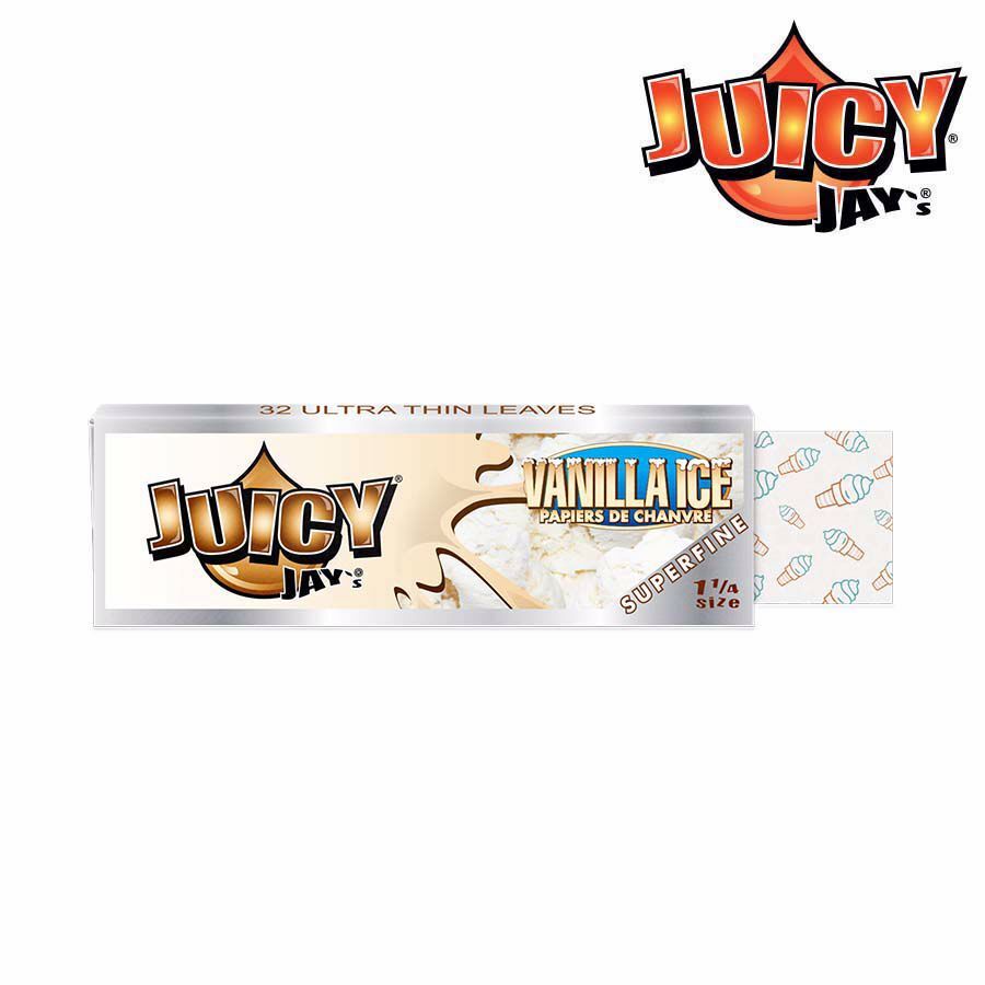 JUICY JAY'S Superfine Papers 11/4 Size Vanilla Ice 24ct