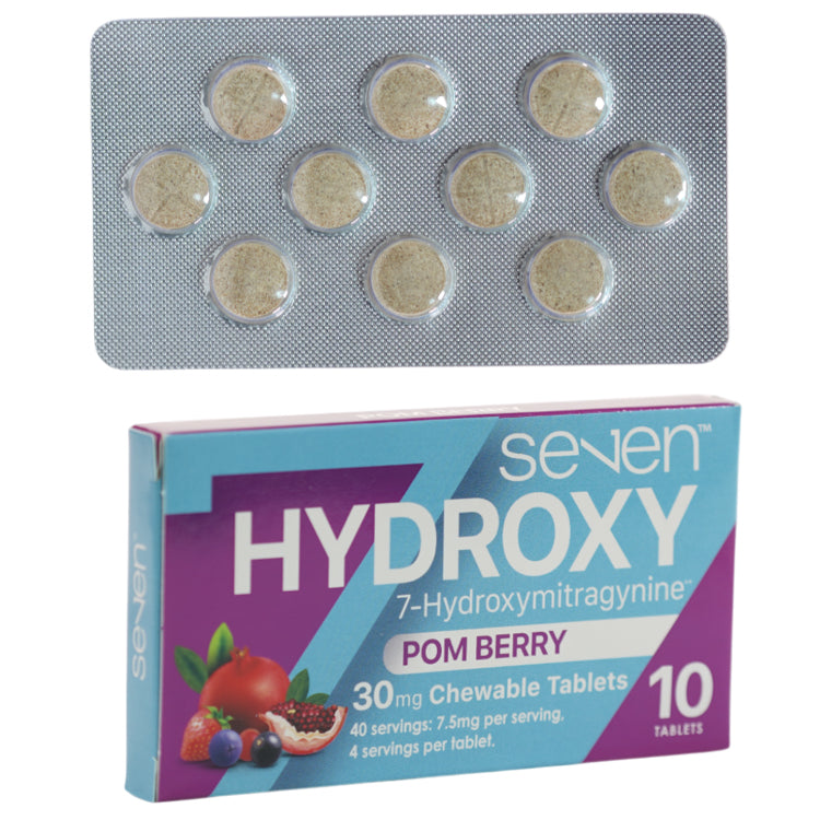 Se7en Kratom 7-hydroxymitragynine Tablets (30mg Per Tablet)