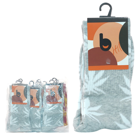 Ankle Leaf - 12 pair of Socks (80% Cotton, 10% Nylon, 5% Acrylic, 5% Lycra)