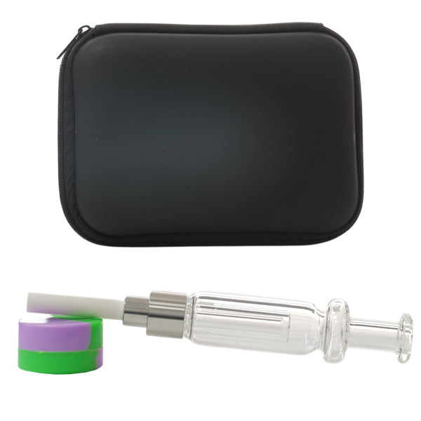 Nectar Collector 6.5" with 510 screw Ceramic tips Silicone Jar