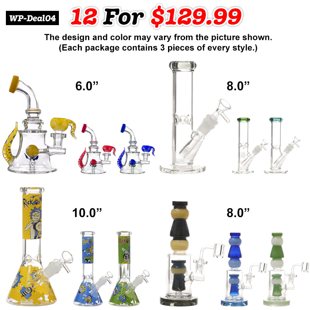 Water Pipe Deal - 04 (12 per Pack)