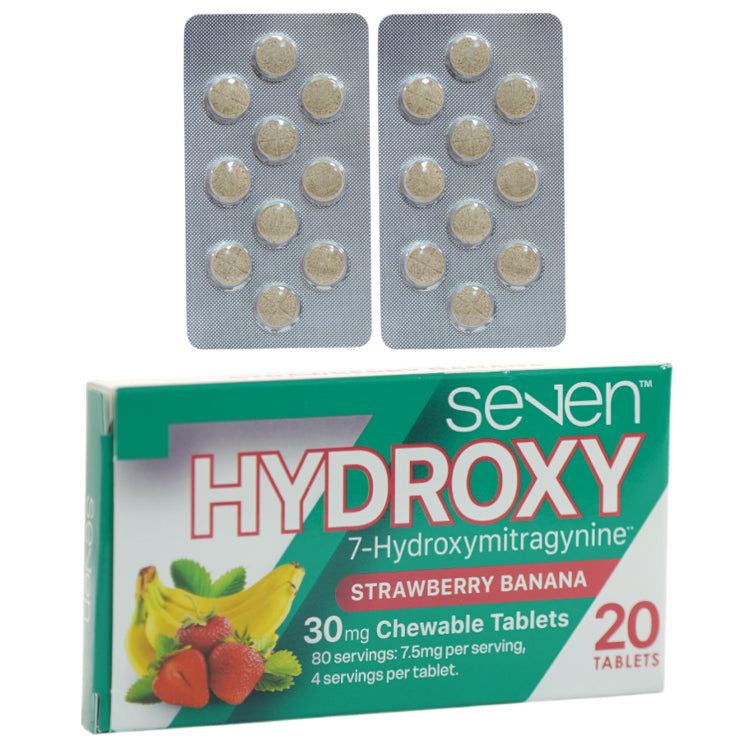 Se7en Kratom 7-hydroxymitragynine Tablets (30mg Per Tablet)