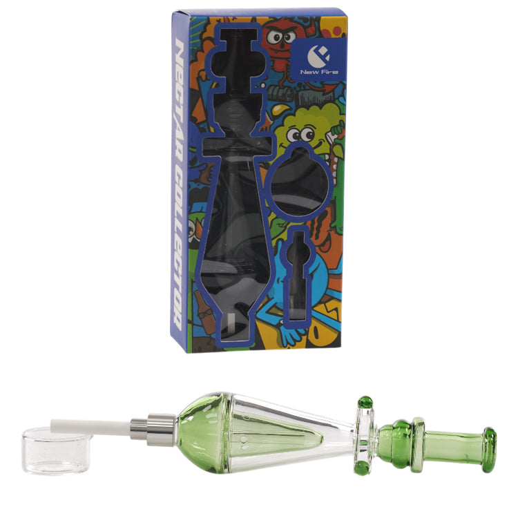 Nectar Collector 7.5" Oil Inside with 510 screw Ceramic tip