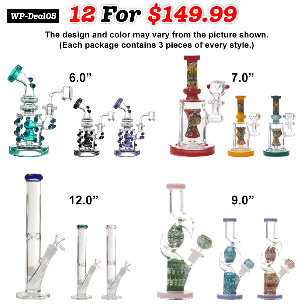 Water Pipe Deal - 05 (12 per Pack)