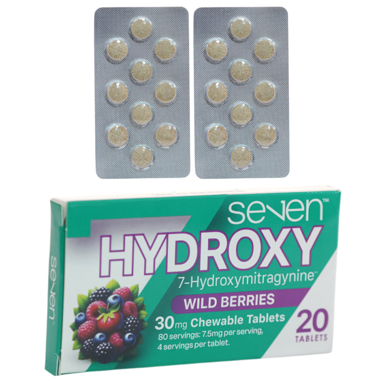 Se7en Kratom 7-hydroxymitragynine Tablets (30mg Per Tablet)