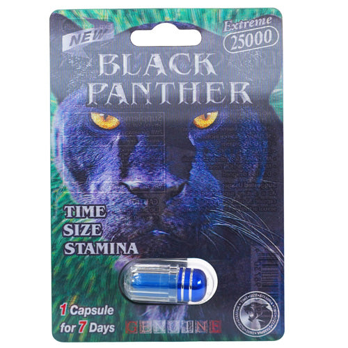 Black Panther Sexual Enhancement Extreme 25000