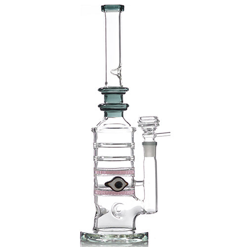 Unbranded Glass W.P. Double Disk with Eye 14.0" (7130)