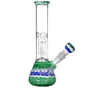 Unbranded Glass Fancy with 4 Arms (8034) 10.0"