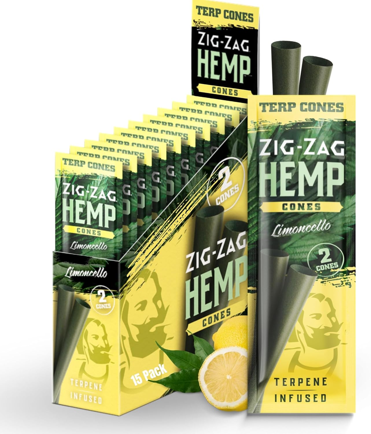 ZIG ZAG Cones Terpene Infused 2-pack