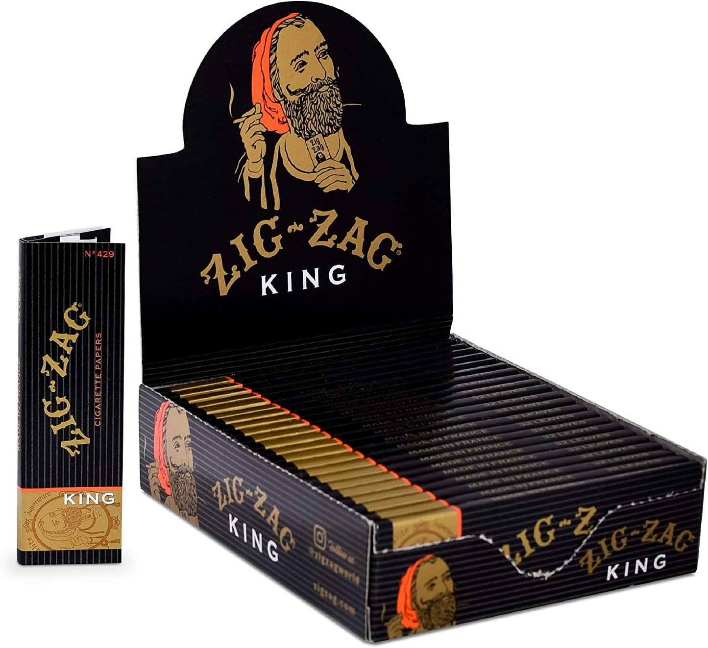 ZIG ZAG Papers King Size