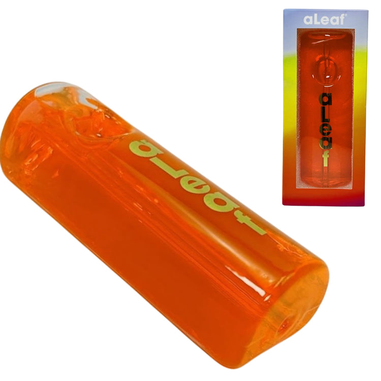 aLeaf Hand Pipe Glycerin Steam Roller ALHP5054 5.5"