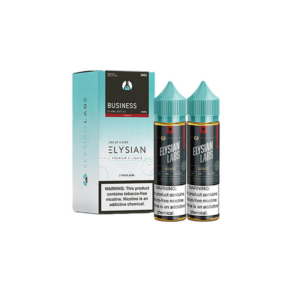 Tobacco Elysian LIQFB 120mL 00mg (60mL x2) Buisness