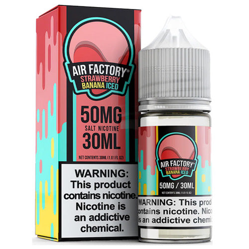 Air Factory LIQSALT 30mL 50mg Strawberry Banana Iced