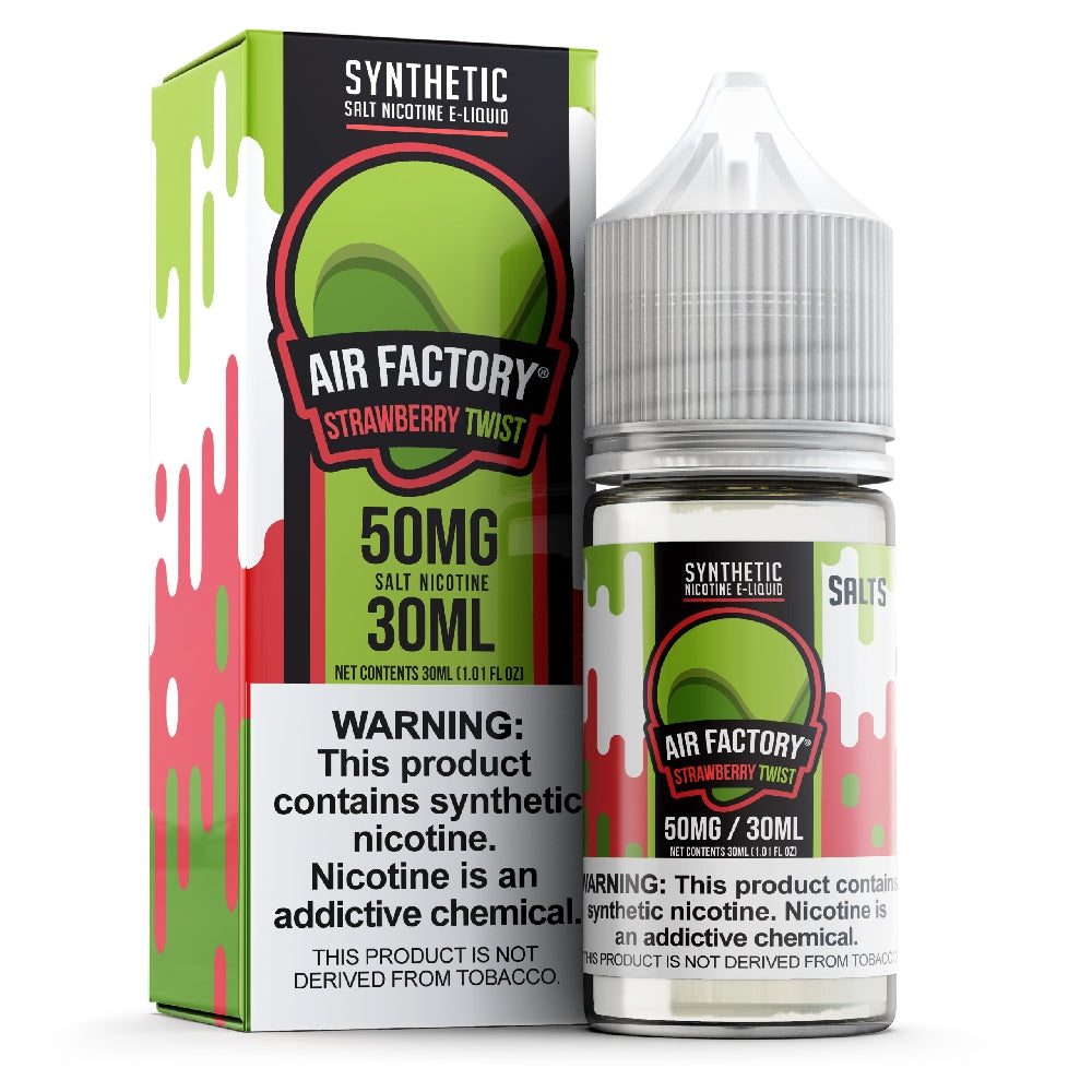 Air Factory LIQSALT 30mL 50mg Strawberry Twist