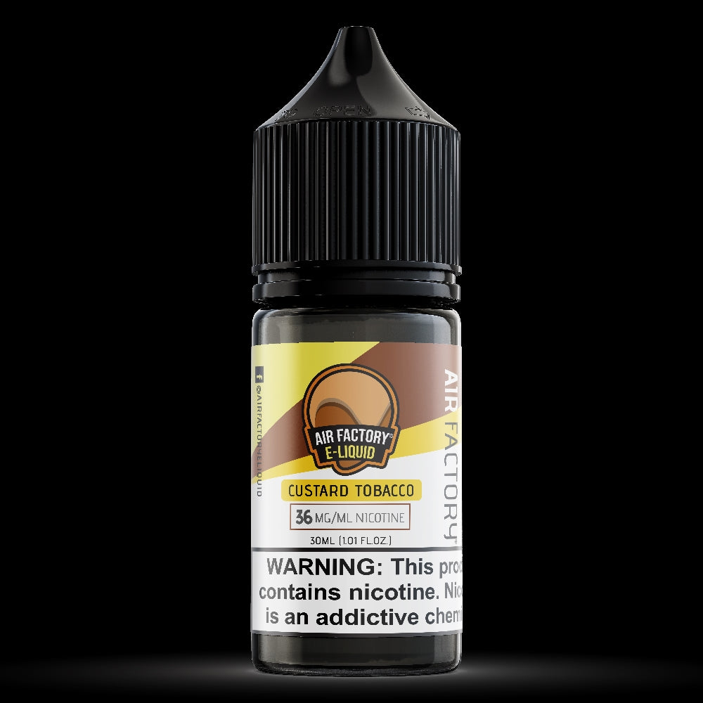 Air Factory LIQSALT 30mL 18mg Custard Tobacco