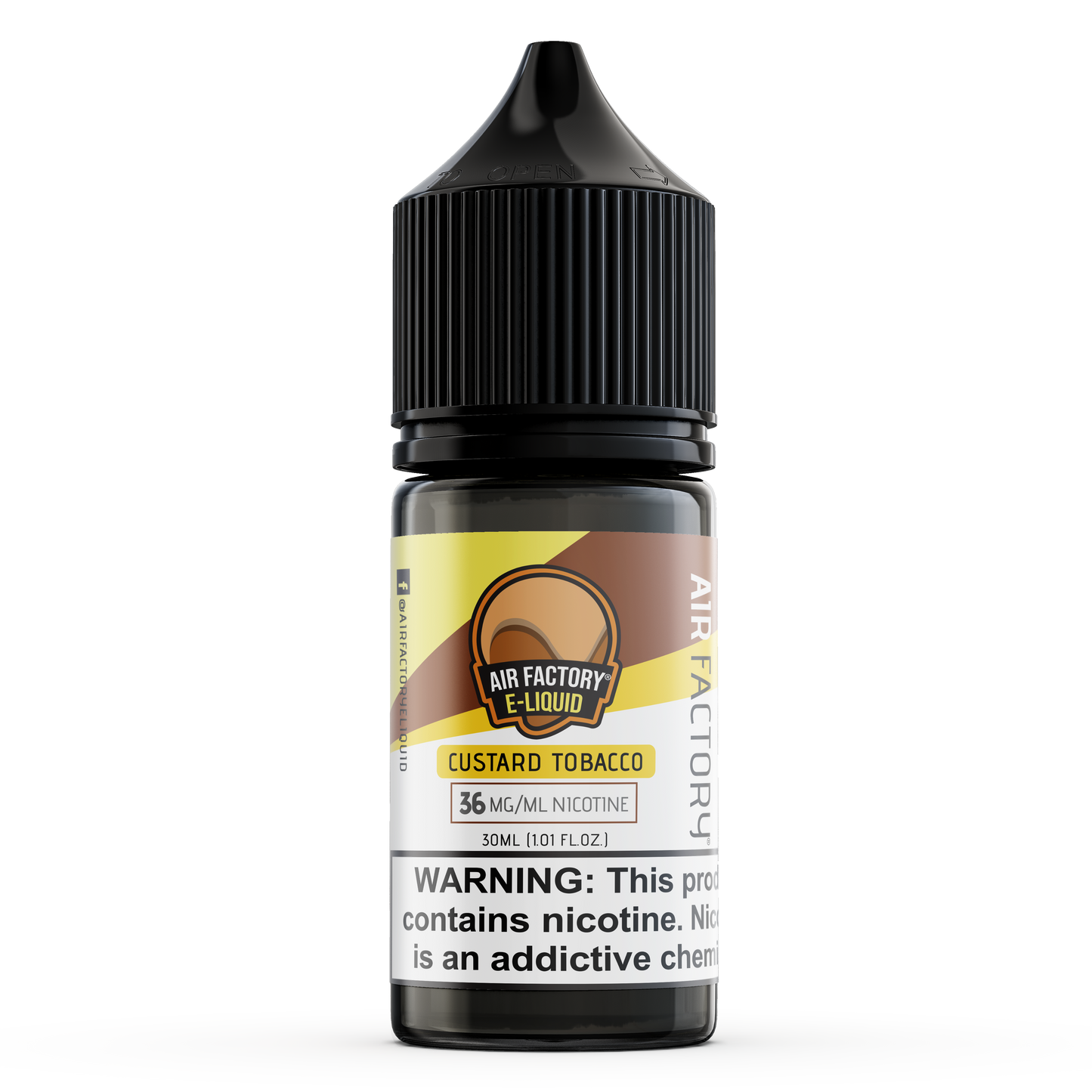 Air Factory LIQSALT 30mL 18mg Custard Tobacco