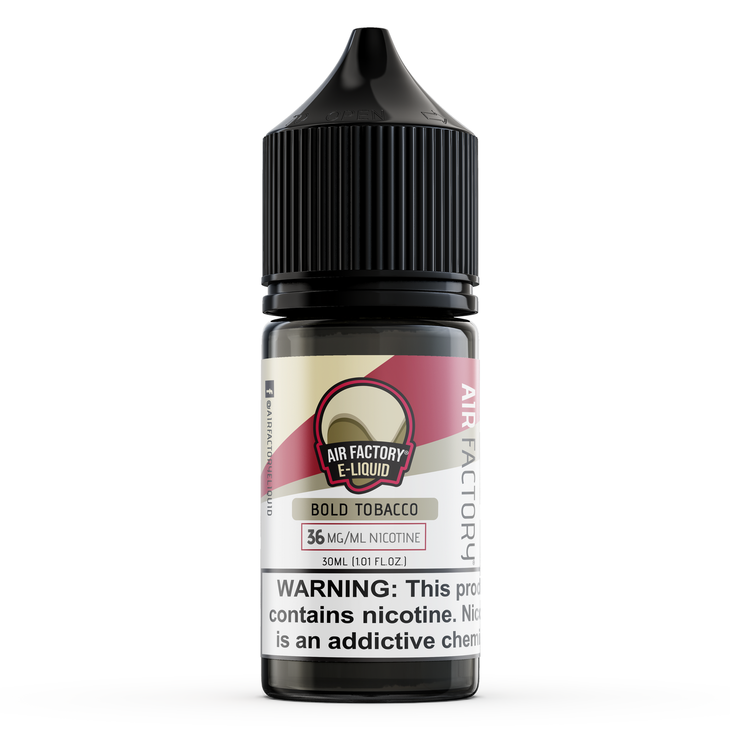 Air Factory LIQSALT 30mL 18mg Bold Tobacco