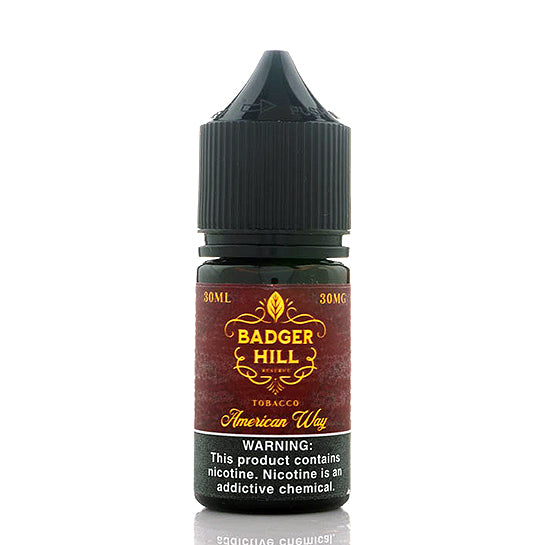 Badger Hill LIQSALT 30mL 30mg American Way