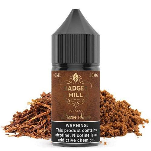 Badger Hill LIQSALT 30mL 30mg Brown Sugar
