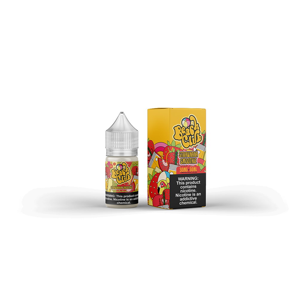 Beach Club LIQSALT 30mL 30mg Strawnana Smoothie