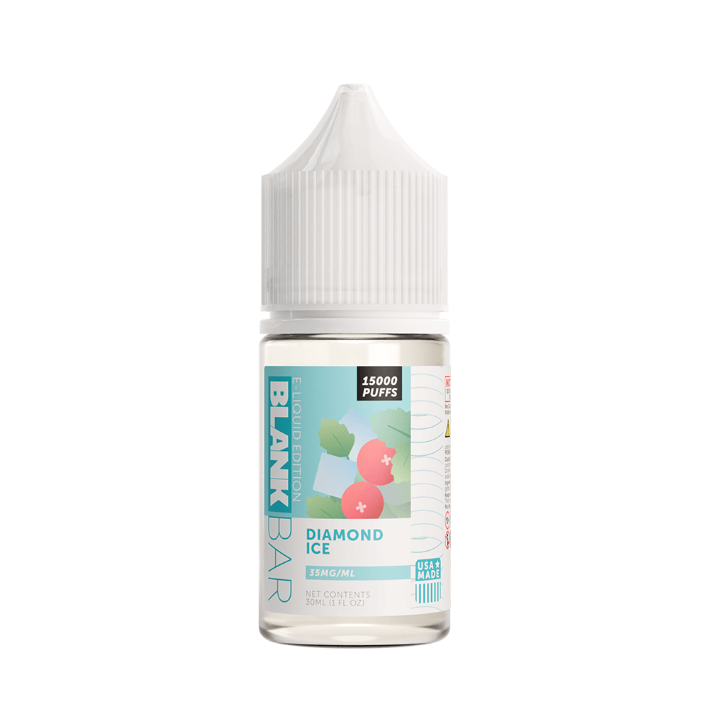 15000 Puff Juice Blank Bar LIQSALT 30mL 50mg Diamond Ice