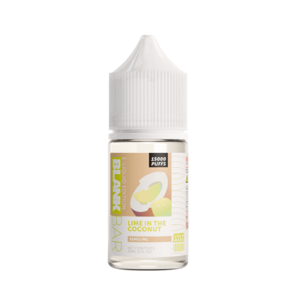 15000 Puff Juice Blank Bar LIQSALT 30mL 35mg Lime in the Coconut