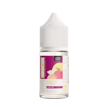15000 Puff Juice Blank Bar LIQSALT 30mL 35mg Passion Citrus