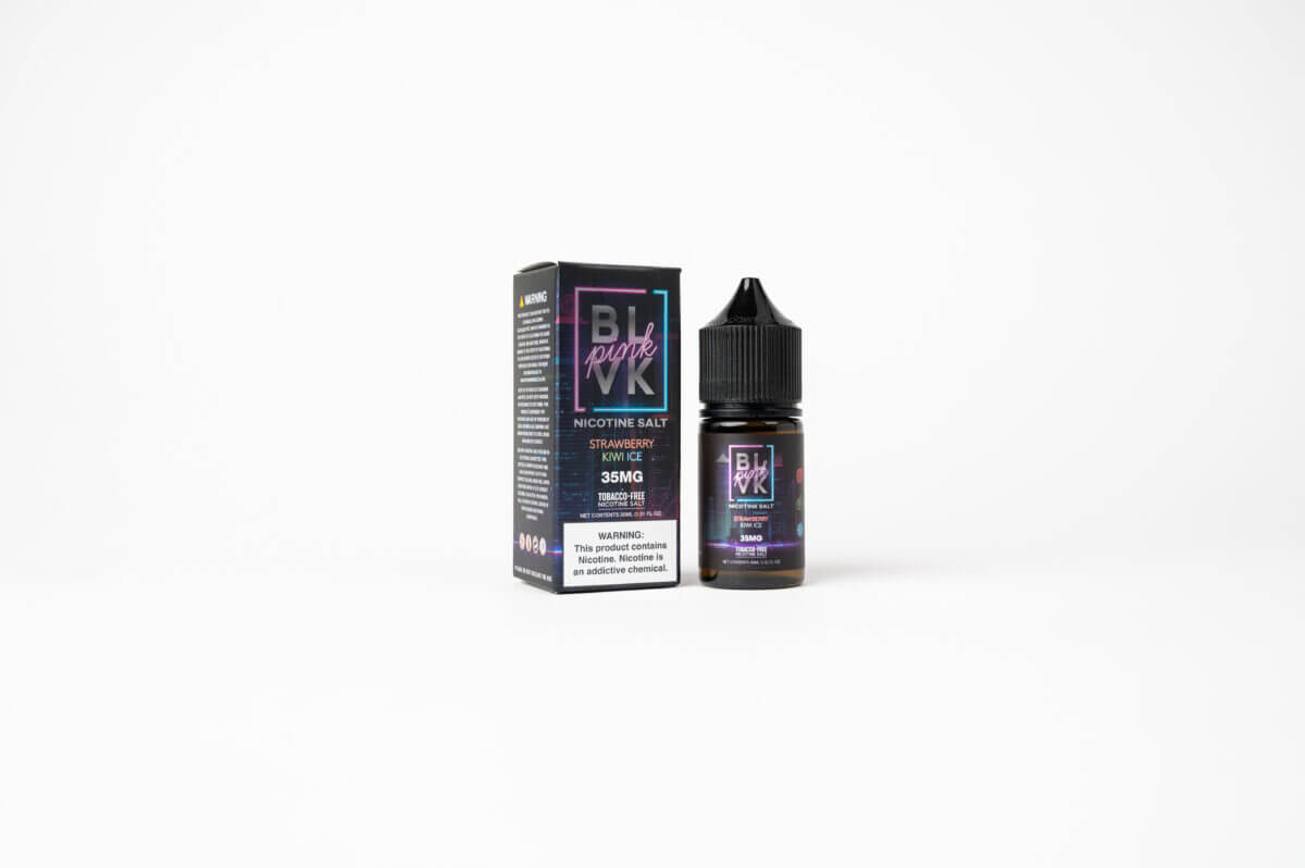 Pink BLVK LIQSALT 30mL 35mg Strawberry Kiwi Ice
