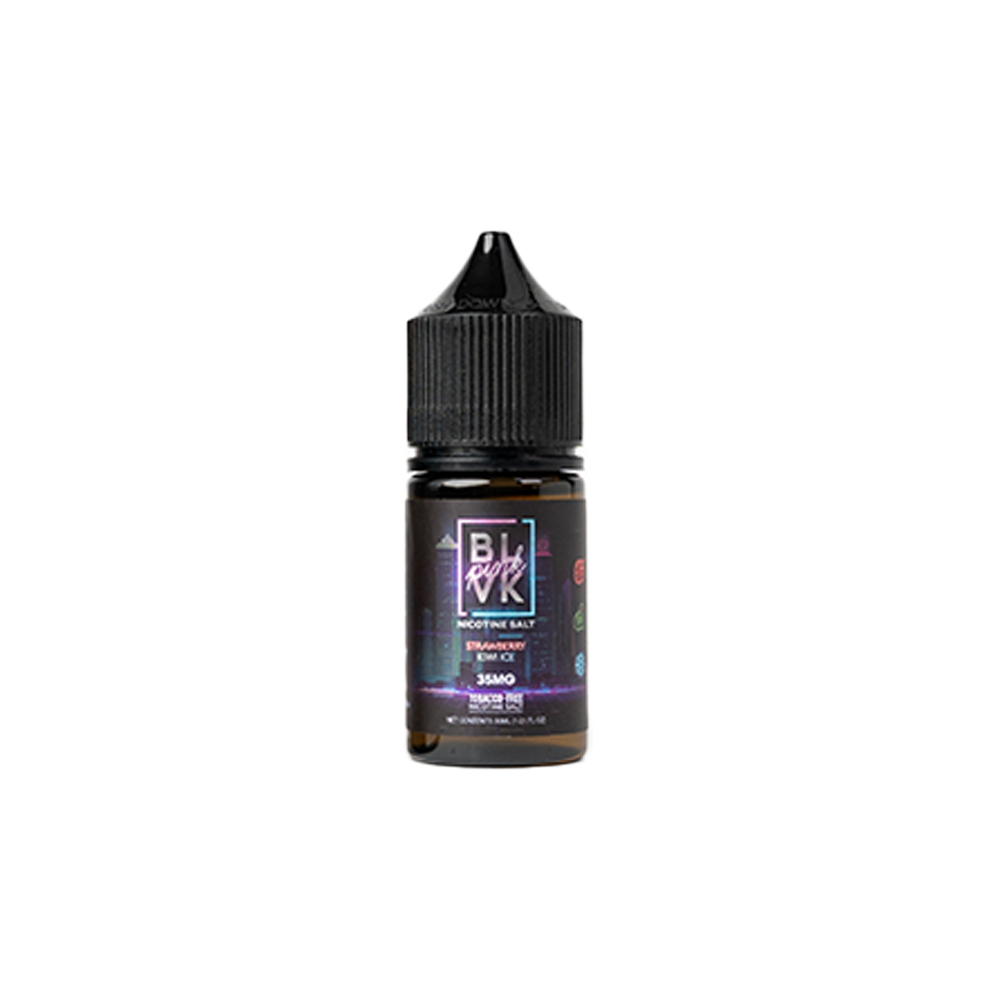 Pink BLVK LIQSALT 30mL 35mg Strawberry Kiwi Ice