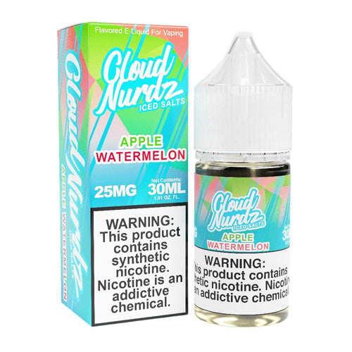 TF-Nic Cloud Nurdz LIQSALT 30mL 50mg Watermelon Apple Iced