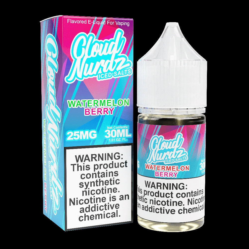 TF-Nic Cloud Nurdz LIQSALT 30mL 50mg Watermelon Berry Iced