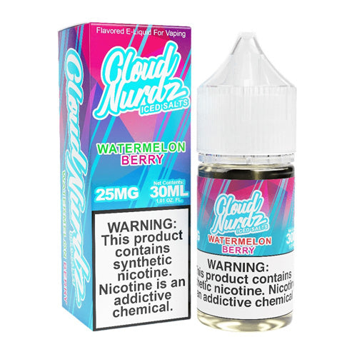 TF-Nic Cloud Nurdz LIQSALT 30mL 50mg Watermelon Berry Iced