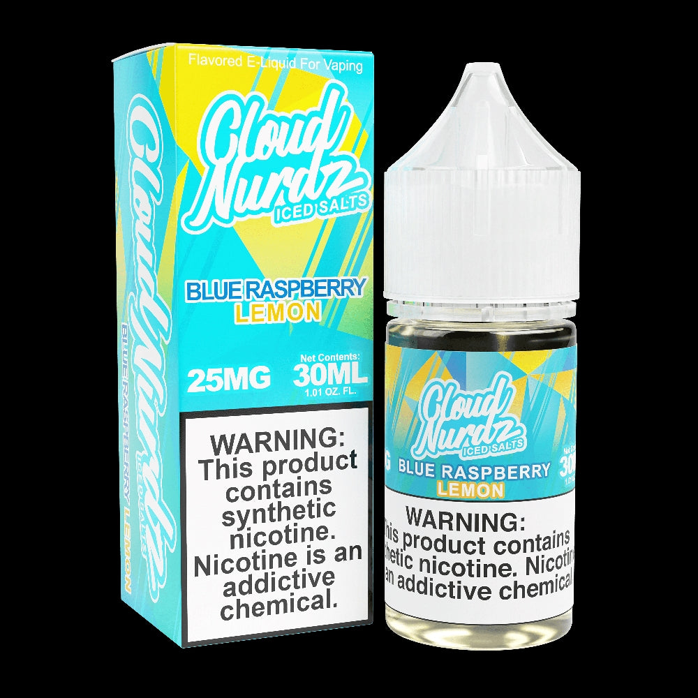 TF-Nic Cloud Nurdz LIQSALT 30mL 50mg Blue Razz Lemon Iced