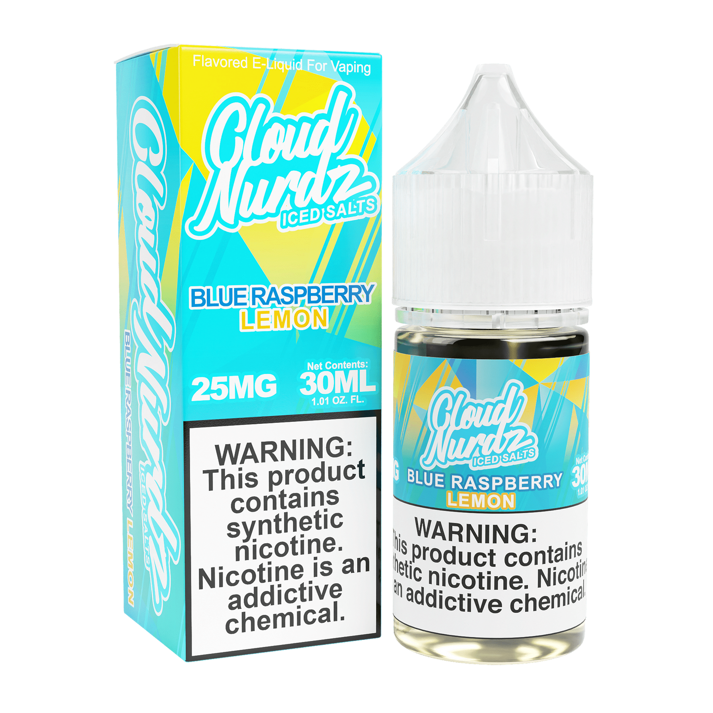 TF-Nic Cloud Nurdz LIQSALT 30mL 50mg Blue Razz Lemon Iced