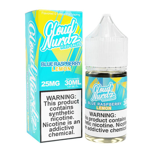 TF-Nic Cloud Nurdz LIQSALT 30mL 50mg Blue Razz Lemon Iced