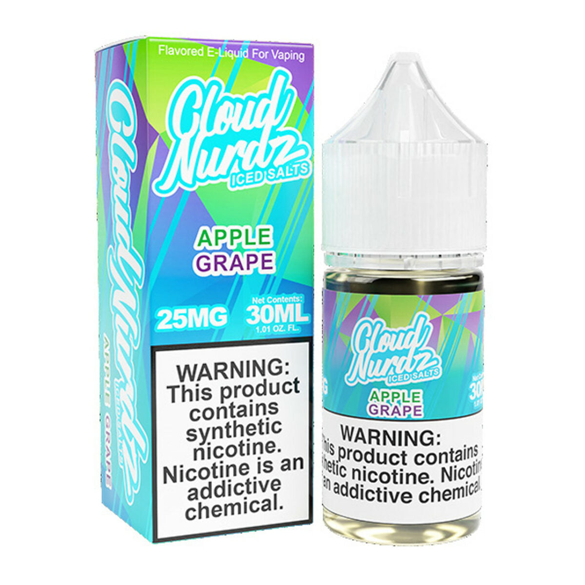 TF-Nic Cloud Nurdz LIQSALT 30mL 25mg Grape Apple Iced