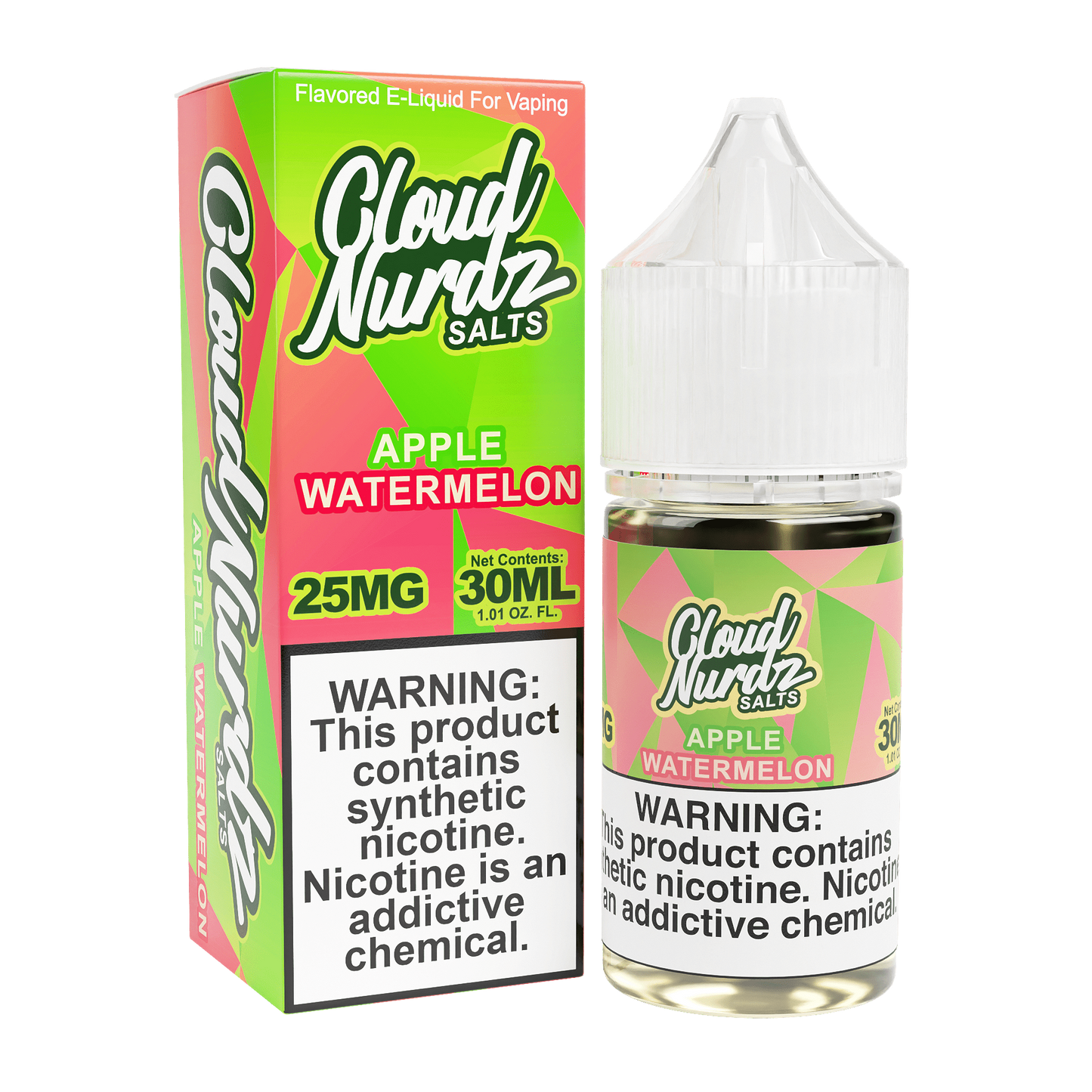 TF-Nic Cloud Nurdz LIQSALT 30mL 50mg Watermelon Apple