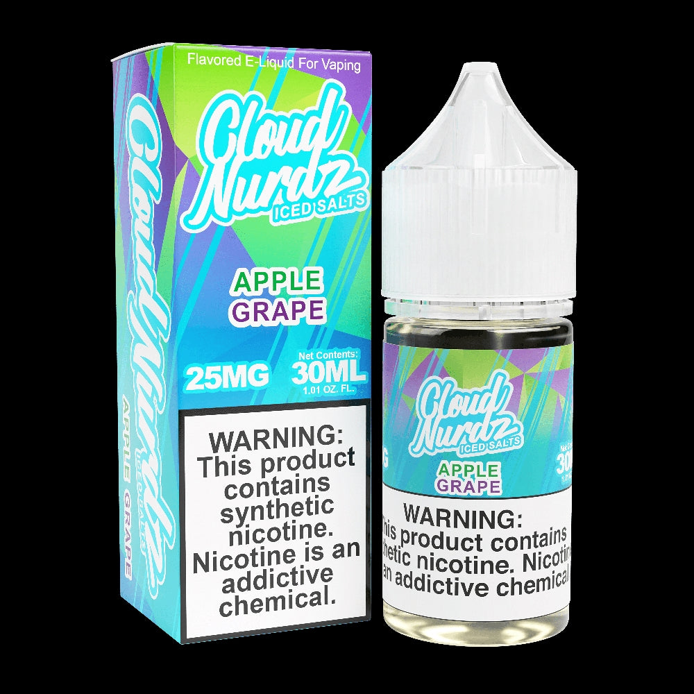 TF-Nic Cloud Nurdz LIQSALT 30mL 50mg Grape Apple Iced
