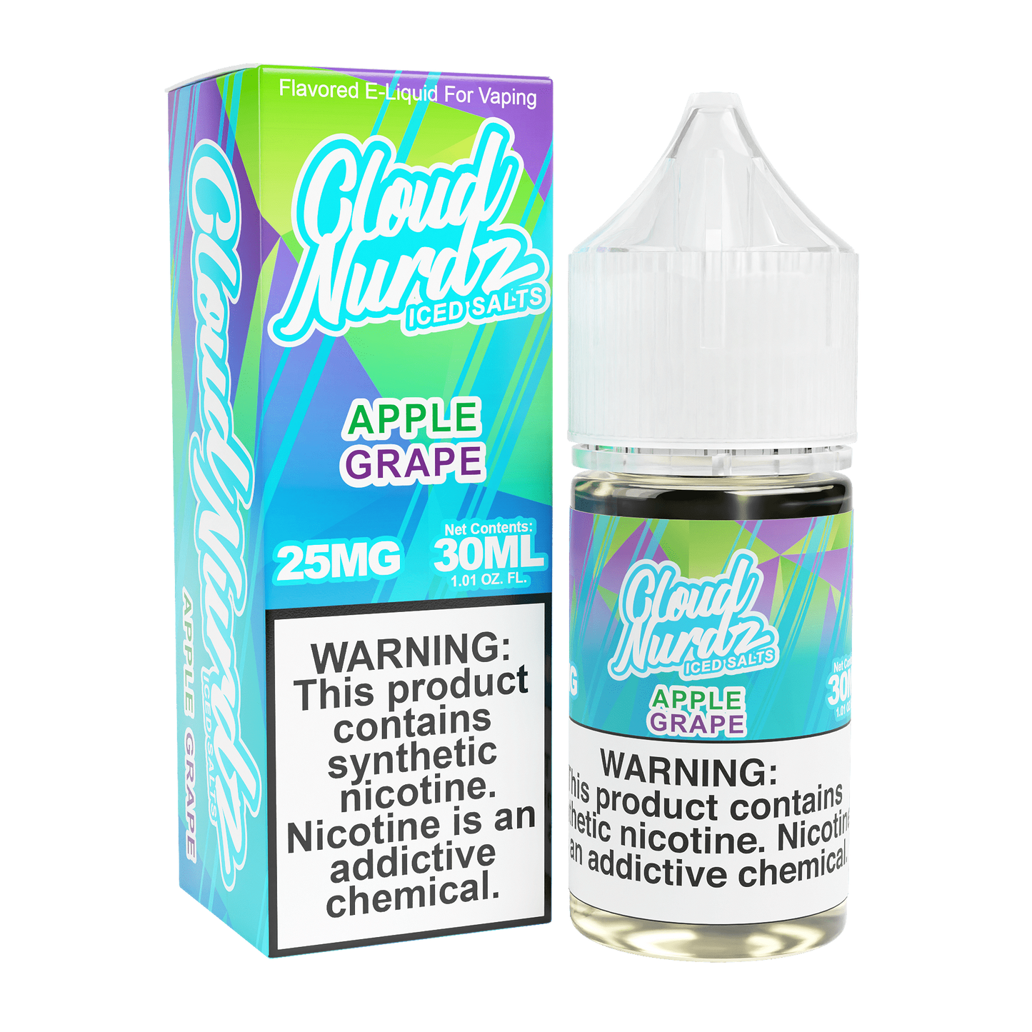 TF-Nic Cloud Nurdz LIQSALT 30mL 50mg Grape Apple Iced