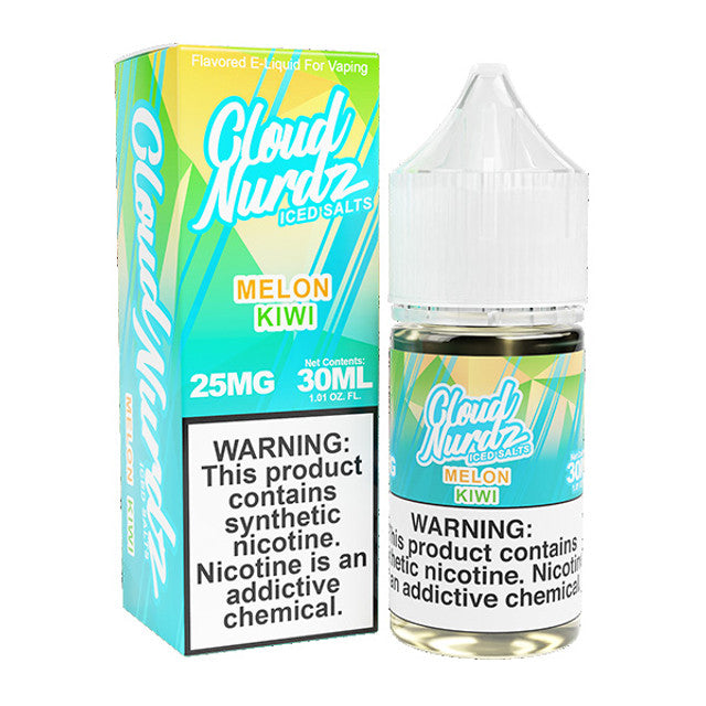 TF-Nic Cloud Nurdz LIQSALT 30mL 25mg Kiwi Melon Iced