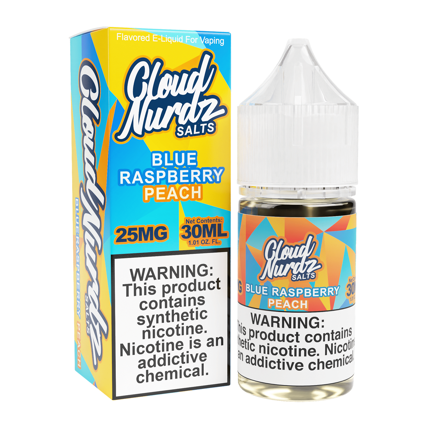 TF-Nic Cloud Nurdz LIQSALT 30mL 50mg Peach Blue Razz