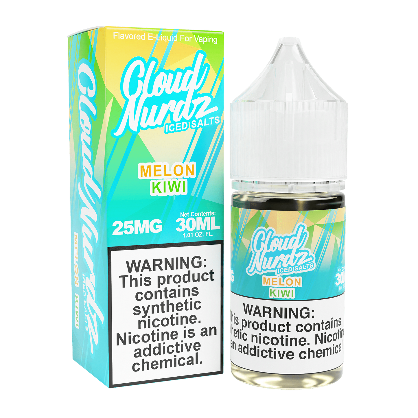 TF-Nic Cloud Nurdz LIQSALT 30mL 50mg Kiwi Melon Iced