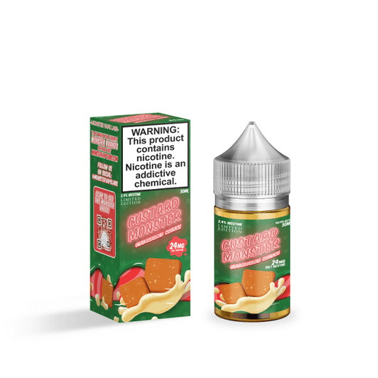 Custard Jam Monster LIQSALT 30mL 24mg Gingerbread Crunch
