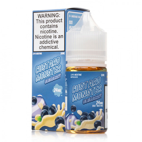 Custard Jam Monster LIQSALT 30mL 24mg Blueberry Custard