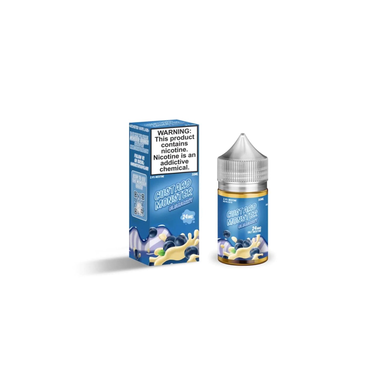 Custard Jam Monster LIQSALT 30mL 48mg Blueberry Custard