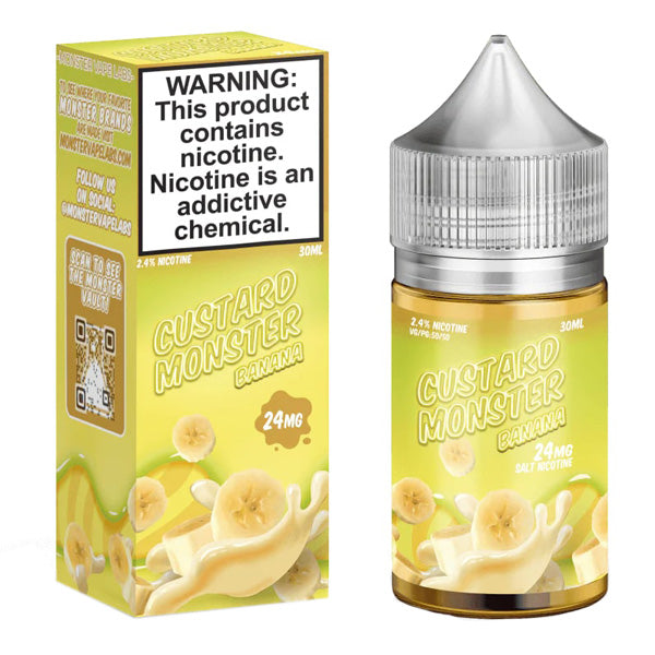 Custard Jam Monster LIQSALT 30mL 24mg Banana Custard