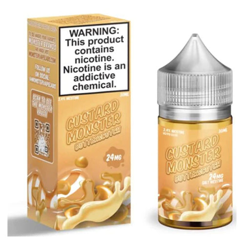 Custard Jam Monster LIQSALT 30mL 48mg Butterscotch