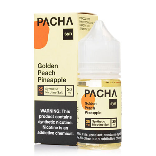 Pachamama LIQSALT 30mL 50mg Golden Peach Pineapple