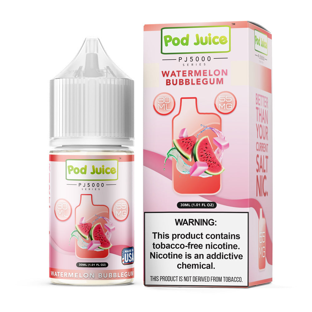 TFN PJ5003 Pod Juice LIQSALT 30mL 35mg Watermelon Bubblegum