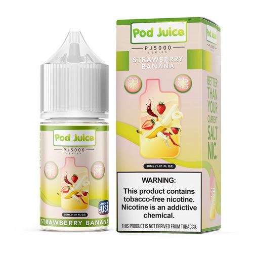 TFN PJ5005 Pod Juice LIQSALT 30mL 35mg Strawberry Banana